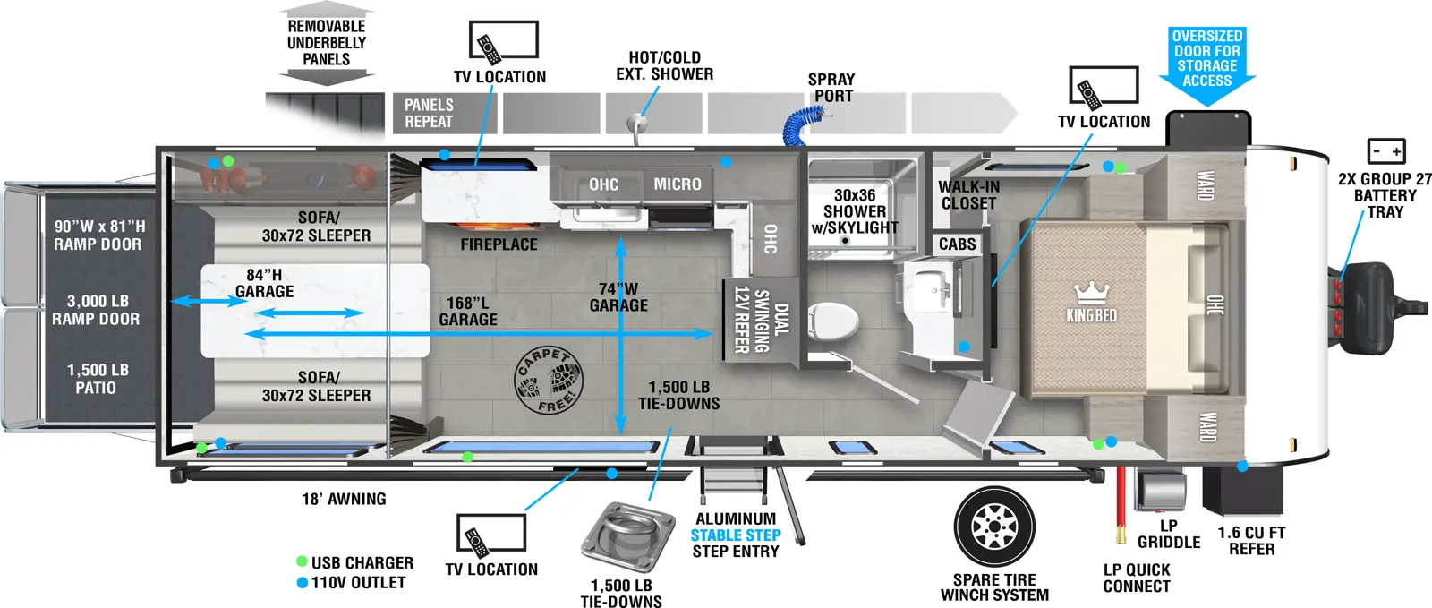 Salem Fsx 270RTK Floorplan